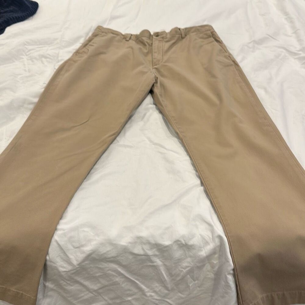 Polo by Ralph Lauren Tan Chinos Classic Cotton Twill